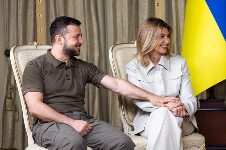 Cum s-a schimbat relatia dintre Volodimir Zelenski si sotia lui dupa izbucnirea razboiului. Prima Doamna a rupt tacerea: „Acest gen de situatii pot fie sa intareasca o casnicie, fie sa o distruga” - FOTO/VIDEO