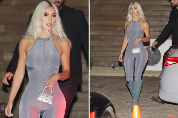 Kim Kardashian a devenit fana salopetelor mulate dupa ce a slabit 10 kilograme. Vedeta de 41 de ani, pozata intr-o tinuta spectaculoasa - FOTO
Kim Kardashian a devenit fana salopetelor mulate dupa ce a slabit 10 kilograme. Vedeta de 41 de ani, pozata intr-o tinuta spectaculoasa - FOTO