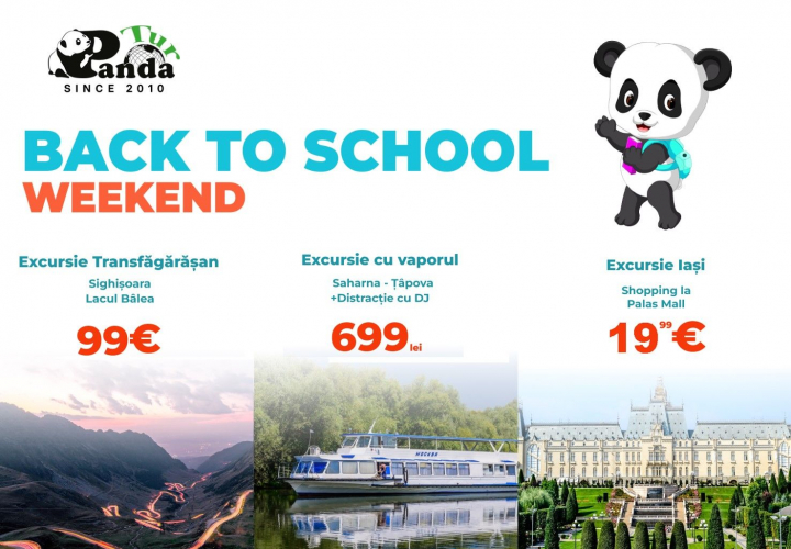 BACK TO SCHOOL: Calatorii Exclusive pentru aceasta toamna! BACK TO SCHOOL: Calatorii Exclusive pentru aceasta toamna!