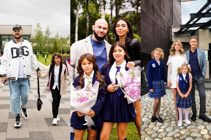 Zi mare pentru toti elevii! Vezi cum au mers la 1 septembrie copiii vedetelor ruse alaturi de parintii lor - FOTO Zi mare pentru toti elevii! Vezi cum au mers la 1 septembrie copiii vedetelor ruse alaturi de parintii lor - FOTO