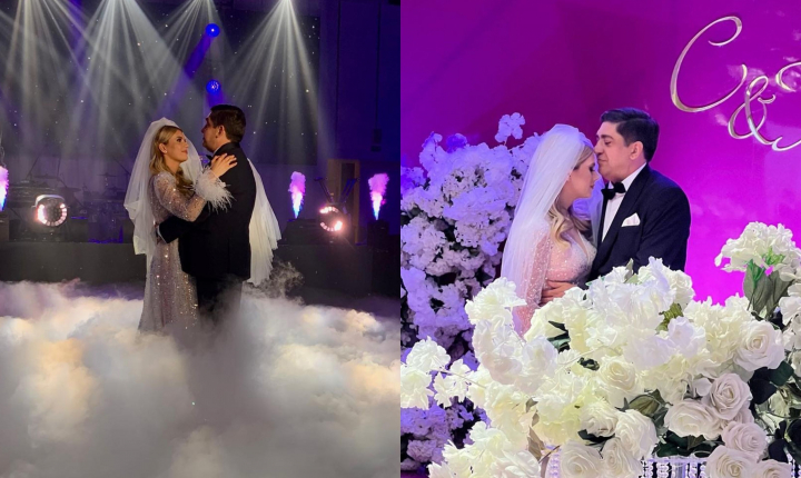 Au avut o nunta mare, cu multi invitati speciali si oameni dragi sufletului! Corneliu Botgros si Angela Botezatu - plini de emotii in cea mai importanta zi din viata lor: „Incet, incet ne adaptam” - VIDEO