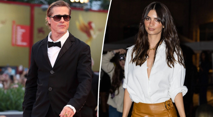 Adevarul despre relatia dintre Brad Pitt si Emily Ratajkowski. De ce au ales cei doi sa stea intr-un „con de umbra”