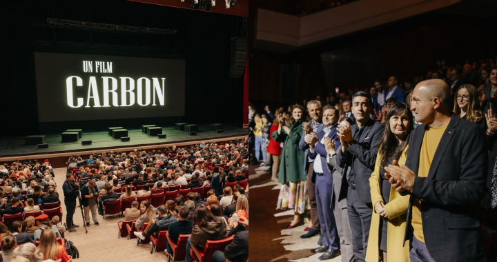Dupa premiera mondiala a avut loc si cea nationala! Filmul „Carbon” a fost difuzat pe cel mai mare ecran instalat vreodata in Republica Moldova, in cadrul Palatului National „Nicolae Sulac”: „Interesul pentru produsul cinematografic moldovenesc creste” - VIDEO