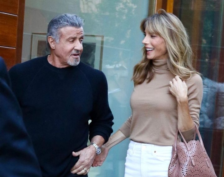Sylvester Stallone si Jennifer Flavin, momente de tandrete dupa ce au renuntat la divort