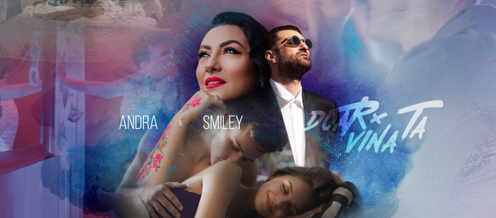 Colaborare de succes! Dupa 20 de ani de prietenie, Andra si Smiley au lansat pentru prima data o piesa impreuna. Vezi cat de bine suna „Doar vina ta” - VIDEO Colaborare de succes! Dupa 20 de ani de prietenie, Andra si Smiley au lansat pentru prima data o piesa impreuna. Vezi cat de bine suna „Doar vina ta” - VIDEO