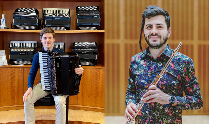 Locuiesc in Danemarca, insa nu uita niciodata de unde au pornit! Instrumentistii Radu Ratoi si Stefan Diaconu au venit in Moldova pentru a bucura publicul cu o muzica noua: „Asta e rolul tinerii generatii, sa incerce sa dezvolte tara cat mai rapid posibil” - VIDEO