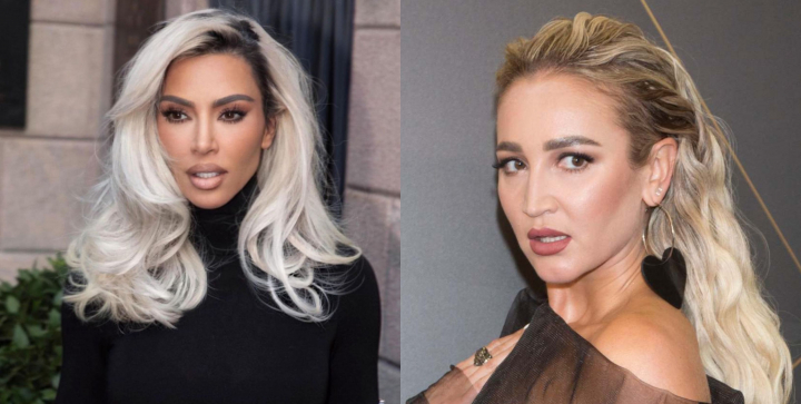 Olga Buzova a repetat un look pe care l-a purtat recent Kim Kardashian. Vezi pe cine o prinde mai bine tinuta - FOTO
