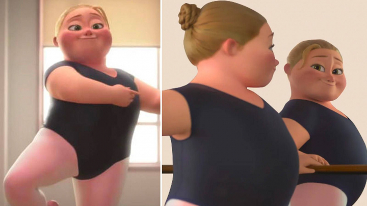 WOW! Disney a filmat pentru prima data un desen animat despre o eroina plus size. Trailerul este deja disponibil in mediul online - VIDEO