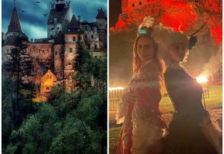 Bran, polul distractiei pentru milionarii lumii. Si-au ascuns ritualurile secrete cu o prelata imensa Bran, polul distractiei pentru milionarii lumii. Si-au ascuns ritualurile secrete cu o prelata imensa