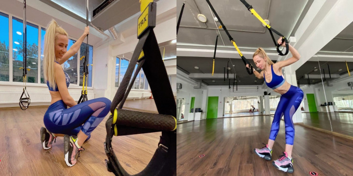 Te-ai plictisit de sala de forta? Antrenamentele TRX sunt solutia perfecta pentru tine. Antrenoarea Ecaterina Verbitcaia iti explica cum te pot ajuta acestea sa slabesti, dar si sa te tonifiezi - VIDEO