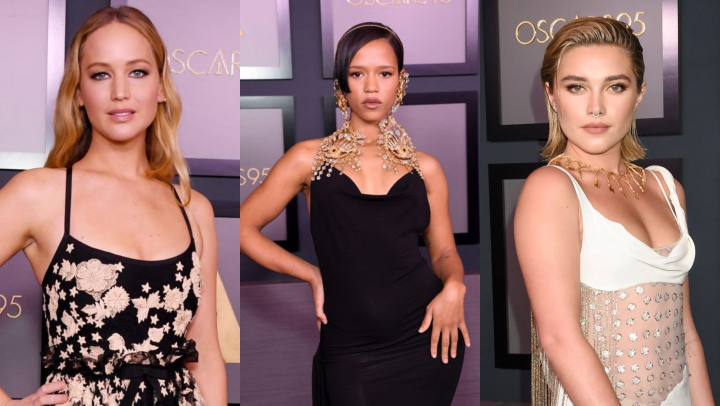 Florence Pugh, Taylor Russell, Jennifer Lawrence: vezi cele mai frumoase tinute din cadrul ceremoniei Premiilor Guvernatorilor - FOTO Florence Pugh, Taylor Russell, Jennifer Lawrence: vezi cele mai frumoase tinute din cadrul ceremoniei Premiilor Guvernatorilor - FOTO