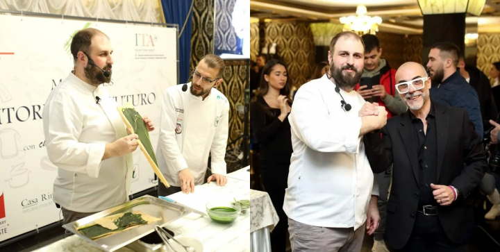 Saptamana bucatariei italiene in lume a fost marcata si la Chisinau! Vezi cine este cunoscutul chef italian care a venit in Moldova pentru a oferi cateva master class-uri bucatarilor si studentilor de la noi din tara - VIDEO Saptamana bucatariei italiene in lume a fost marcata si la Chisinau! Vezi cine este cunoscutul chef italian care a venit in Moldova pentru a oferi cateva master class-uri bucatarilor si studentilor de la noi din tara - VIDEO