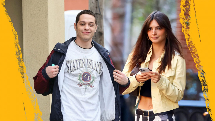 Ochii le sclipeau de fericire! Prima aparitie publica a lui Emily Ratajkowski si Pete Davidson. Vezi cum au fost surprinsi indragostitii - FOTO