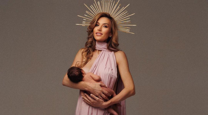 Tatiana Heghea a publicat primele imagini in care i se vede fata fiului ei. Vezi cum arata micutul Tiberiu-Alexander: „Sa facem oficial cunostinta” - FOTO