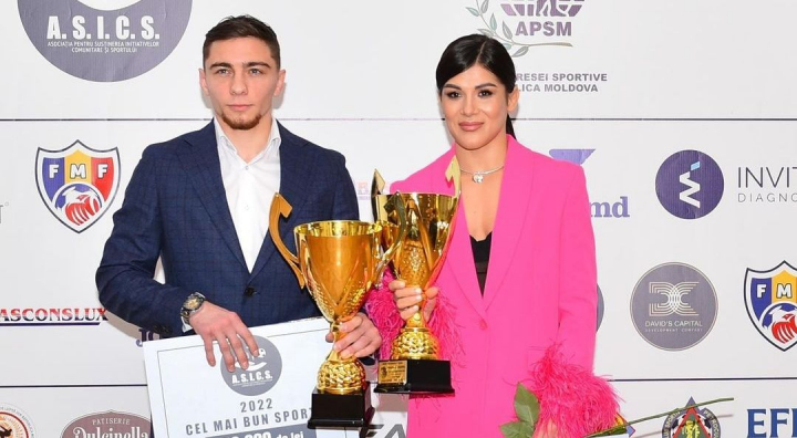 Luptatoarea Anastasia Nichita si judocanul Denis Vieru - „Cei mai buni sportivi ai anului 2022”! Vezi ce emotii au trait acestia - FOTO