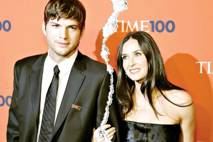 Ashton Kutcher a fost "enervat" de dezvaluirile fostei sotii, Demi Moore, in 2019