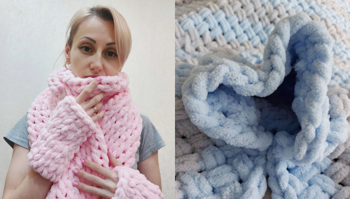 Toata ziua si-o petrece cu ata in mana! Afla povestea Olesiei Larionov, creatoarea de seturi impletite care confectioneaza articole unice in tara noastra: „Eu aduc produsul nou pe piata Republicii Moldova” - VIDEO Toata ziua si-o petrece cu ata in mana! Afla povestea Olesiei Larionov, creatoarea de seturi impletite care confectioneaza articole unice in tara noastra: „Eu aduc produsul nou pe piata Republicii Moldova” - VIDEO