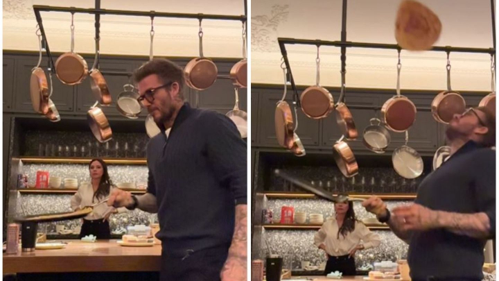 David Beckham, video viral pe Instagram! Cum jongleaza fostul fotbalist cu clatitele David Beckham, video viral pe Instagram! Cum jongleaza fostul fotbalist cu clatitele