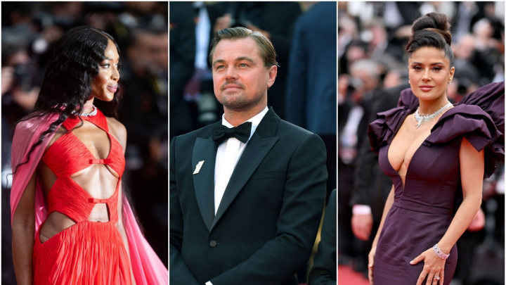 DiCaprio si cele mai frumoase femei din lume, la premiera celui mai asteptat film de la Cannes. Salma Hayek, irezistibila DiCaprio si cele mai frumoase femei din lume, la premiera celui mai asteptat film de la Cannes. Salma Hayek, irezistibila