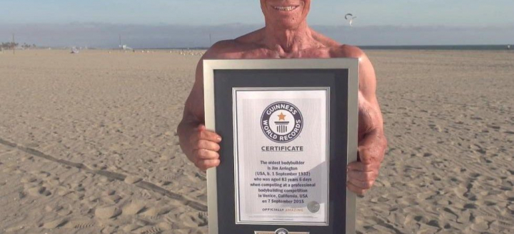 Cum arata cel mai batran culturist din lume! Nu se declara impresionat de fizicul lui, dar continua sa castige concursuri la 90 de ani - FOTO Cum arata cel mai batran culturist din lume! Nu se declara impresionat de fizicul lui, dar continua sa castige concursuri la 90 de ani - FOTO