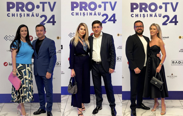 Mereu impreuna! Cuplurile care si-au facut aparitia la receptia organizata la cei 24 de ani de PRO TV Chisinau. Vezi cat de bine s-au asortat cu tinutele - FOTO/VIDEO Mereu impreuna! Cuplurile care si-au facut aparitia la receptia organizata la cei 24 de ani de PRO TV Chisinau. Vezi cat de bine s-au asortat cu tinutele - FOTO/VIDEO