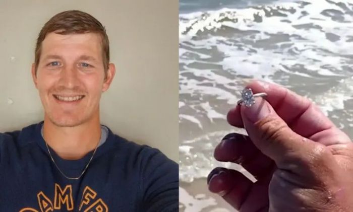 Un barbat a gasit pe o plaja un inel cu diamant, a carui valoare ajunge la 40 de mii de dolari. Ce a urmat: „Nu mi-a venit sa cred” - FOTO/VIDEO Un barbat a gasit pe o plaja un inel cu diamant, a carui valoare ajunge la 40 de mii de dolari. Ce a urmat: „Nu mi-a venit sa cred” - FOTO/VIDEO