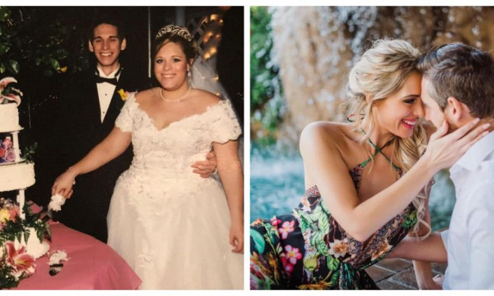 O femeie s-a recasatorit cu sotul ei dupa ce a slabit 60 de kilograme si a imbracat rochia visurilor ei: „M-am simtit cea mai frumoasa” - FOTO O femeie s-a recasatorit cu sotul ei dupa ce a slabit 60 de kilograme si a imbracat rochia visurilor ei: „M-am simtit cea mai frumoasa” - FOTO