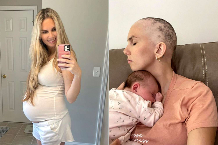 La 29 de ani, insarcinata in ultimul trimestru, i s-a spus ca are cancer in stadiul 4: „Mi-au mai dat sase luni de trait” - VIDEO La 29 de ani, insarcinata in ultimul trimestru, i s-a spus ca are cancer in stadiul 4: „Mi-au mai dat sase luni de trait” - VIDEO