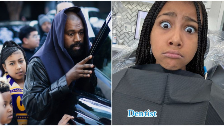 Asa tata, asa fiica! Dupa ce Kanye West si-a scos toti dintii si si-a pus placi de titan, North West si-a „imbracat” dantura cu diamante - FOTO Asa tata, asa fiica! Dupa ce Kanye West si-a scos toti dintii si si-a pus placi de titan, North West si-a „imbracat” dantura cu diamante - FOTO