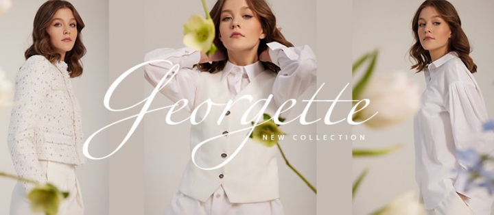 Stil si eleganta! Georgette si-a prezentat colectia de primavara: „Am folosit pudra persic, este culoarea Pantone a acestui an” - VIDEO