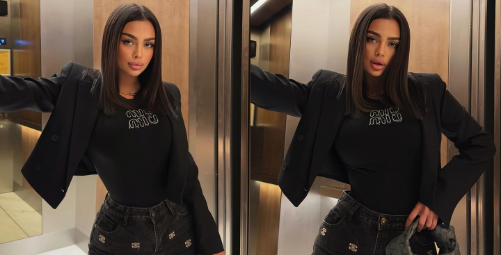 Kathryn C, seducatoare in orice tinuta! Bloggerita a facut furori, imbracata intr-o punga din plastic - FOTO