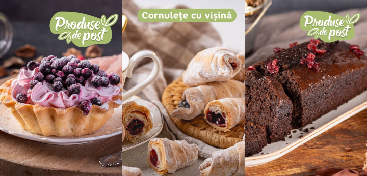 Aici găsești cele mai delicioase deserturi de post! Lilia Roșca, vânzătoare: „Avem și un frigider cu produse raw vegane, pentru cei care au intoleranță la gluten, lactoză” - VIDEO