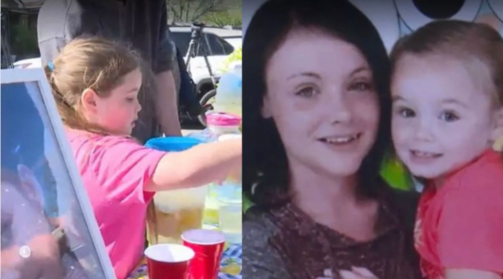 Motivul sfâșietor pentru care o fetiță de 7 ani s-a apucat să vândă limonadă. Copila a rămas orfană de mamă pe neașteptate
