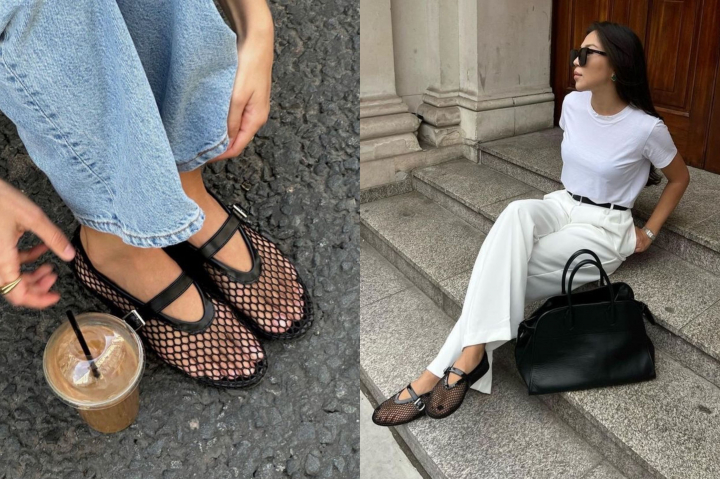 Pantofii din plasă, cea mai practică tendință a acestei veri - GALERIE FOTO