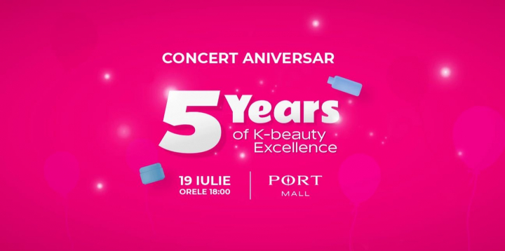 Sărbătorește împreună cu Myskin 5 ani de frumusețe și cosmetică coreeană! Concert by Pasha Parfeni, lansare de produse și invitați speciali - VIDEO