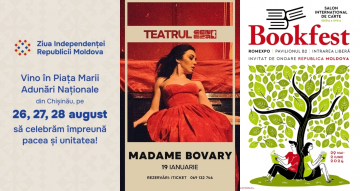 Concerte, spectacole și saloane de carte! Evenimentele la care poți să mai mergi până la sfârșitul verii - FOTO Concerte, spectacole și saloane de carte! Evenimentele la care poți să mai mergi până la sfârșitul verii - FOTO