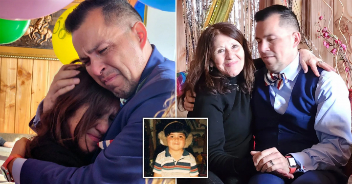 Momentul în care un bărbat furat la naștere își întâlnește mama biologică. Primele cuvinte pe care i le-a spus când l-a văzut - VIDEO Momentul în care un bărbat furat la naștere își întâlnește mama biologică. Primele cuvinte pe care i le-a spus când l-a văzut - VIDEO