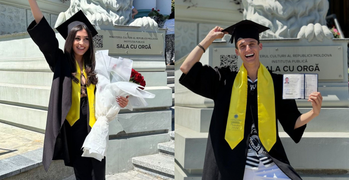 Asta sigur n-ai știut! Cu ce medii au absolvit Gabriel Nebunu și Laurenția Coptileț Academia de Muzică, Teatru și Arte Plastice - VIDEO