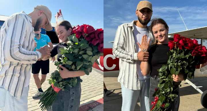 Bat clopote de nuntă! Luptătoarea Mariana Drăguțan a fost cerută de soție. Cum a avut loc momentul emoționant - FOTO Bat clopote de nuntă! Luptătoarea Mariana Drăguțan a fost cerută de soție. Cum a avut loc momentul emoționant - FOTO