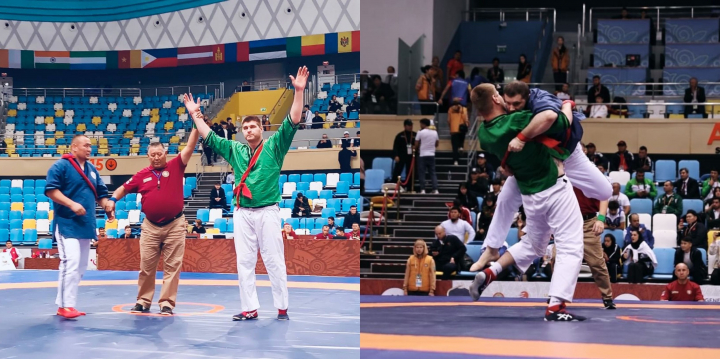 Luptătorul Liviu Maluda - o nouă performanță la Jocurile Mondiale ale Nomazilor. Moldoveanul se întoarce acasă cu medalia de argint - FOTO Luptătorul Liviu Maluda - o nouă performanță la Jocurile Mondiale ale Nomazilor. Moldoveanul se întoarce acasă cu medalia de argint - FOTO