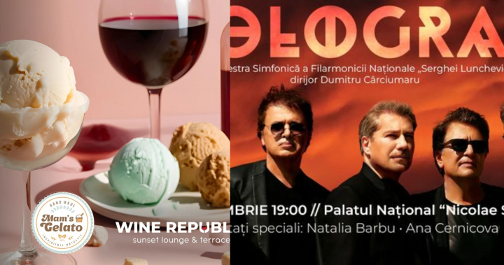 Concert de muzică jazz, degustare de vin și înghețată sau o cină de autor! Ce evenimente te așteaptă în această săptămână - FOTO Concert de muzică jazz, degustare de vin și înghețată sau o cină de autor! Ce evenimente te așteaptă în această săptămână - FOTO