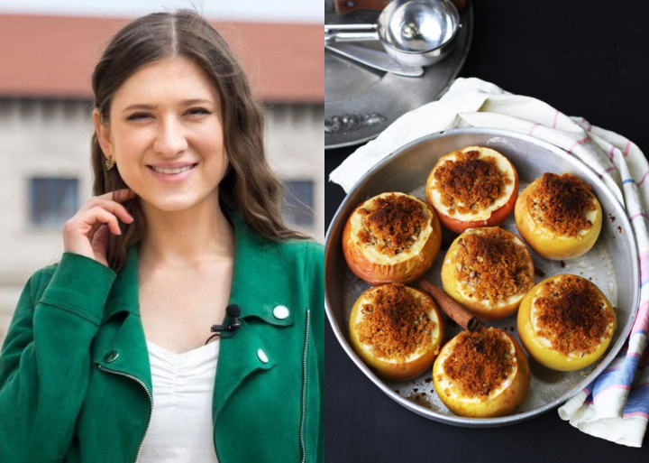 Mere coapte - desertul copilăriei! Ce ingrediente poți folosi pentru a obține un desert delicios dar și sățios, îți explică food blogger-ul Valeria Țurcan - VIDEO Mere coapte - desertul copilăriei! Ce ingrediente poți folosi pentru a obține un desert delicios dar și sățios, îți explică food blogger-ul Valeria Țurcan - VIDEO