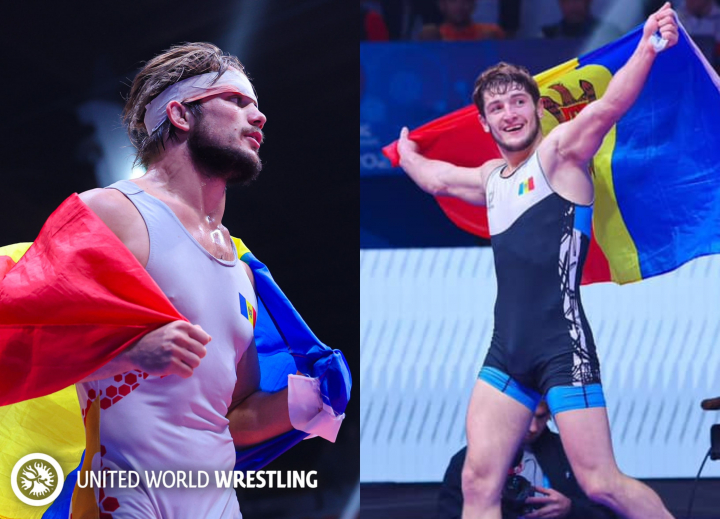 O nouă performanță pentru Republica Moldova! Luptătorii de stil greco-roman Vitalie Eriomenco și Alexandrin Guțu au devenit campioni mondiali - FOTO O nouă performanță pentru Republica Moldova! Luptătorii de stil greco-roman Vitalie Eriomenco și Alexandrin Guțu au devenit campioni mondiali - FOTO