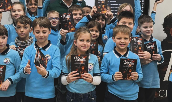 Cărţi în loc de dulciuri, aşa a ales să-şi sărbătorească ziua de naştere la şcoală, nepoţica lui Giovanni Creţu. Surpriza a fost din partea autorului cărţii preferate a fetei, iar cine este, află astăzi, la O Seară Perfectă - VIDEO Cărţi în loc de dulciuri, aşa a ales să-şi sărbătorească ziua de naştere la şcoală, nepoţica lui Giovanni Creţu. Surpriza a fost din partea autorului cărţii preferate a fetei, iar cine este, află astăzi, la O Seară Perfectă - VIDEO