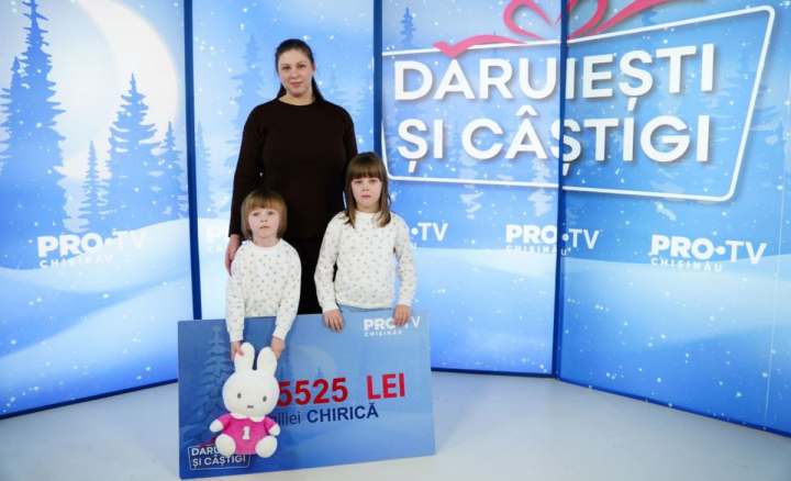Sumă record pentru campania Dăruiești și Câștigi: Telespectatorii PRO TV au fost extrem de generoși în acest an și au donat pentru micuța Viviana aproape un milion de lei - VIDEO Sumă record pentru campania Dăruiești și Câștigi: Telespectatorii PRO TV au fost extrem de generoși în acest an și au donat pentru micuța Viviana aproape un milion de lei - VIDEO
