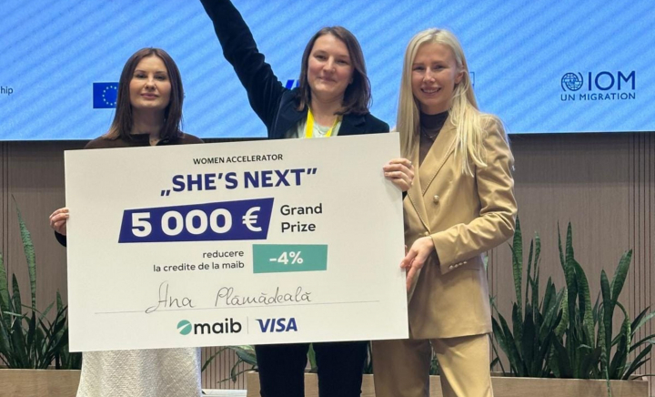 Ea este câștigătoarea programului She's Next! Cum a reușit Ana Plămădeală să obțină 5 mii de euro, dar și ce intenționează să facă cu banii - VIDEO Ea este câștigătoarea programului She's Next! Cum a reușit Ana Plămădeală să obțină 5 mii de euro, dar și ce intenționează să facă cu banii - VIDEO