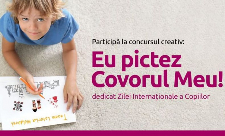 Concursul pentru copii „Eu pictez covorul meu 2025 - Țesem istoria Moldovei” Concursul pentru copii „Eu pictez covorul meu 2025 - Țesem istoria Moldovei”