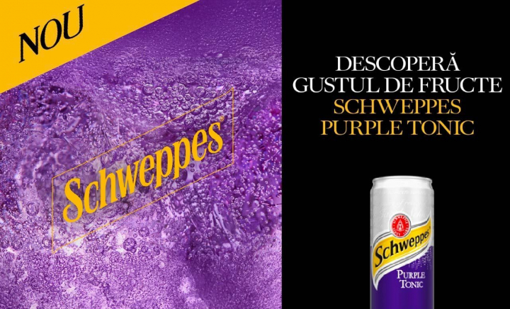 Schweppes Purple – noul gust al sezonului cald Schweppes Purple – noul gust al sezonului cald