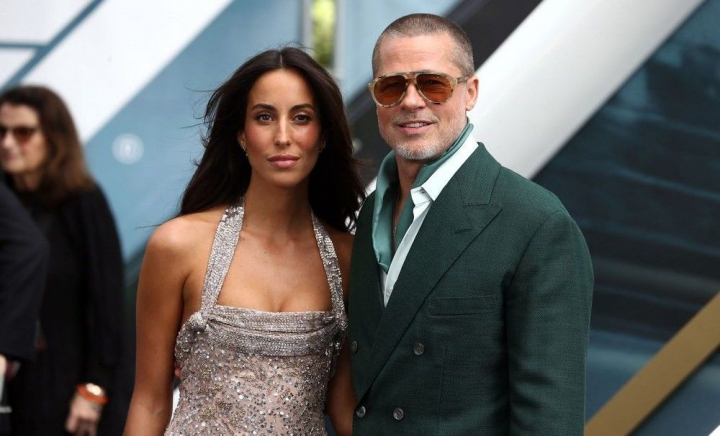 Brad Pitt și Ines de Ramon, un cuplu perfect pe covorul roșu - FOTO Brad Pitt și Ines de Ramon, un cuplu perfect pe covorul roșu - FOTO