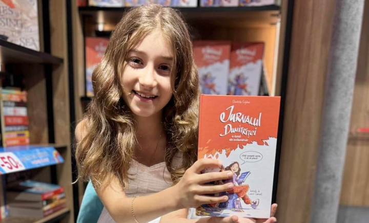 A reușit să facă la 9 ani ce nu reușesc alții la 30! Fiica autorului Dumitru Cojuhari a lansat prima ei carte: „Nu am fost ajutată de nimeni” - FOTO/VIDEO A reușit să facă la 9 ani ce nu reușesc alții la 30! Fiica autorului Dumitru Cojuhari a lansat prima ei carte: „Nu am fost ajutată de nimeni” - FOTO/VIDEO